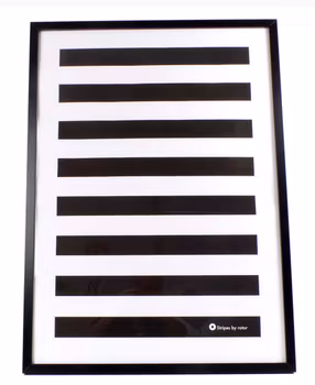 Affisch Stripes 50x70 cm