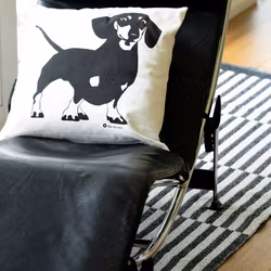 Matta Stripes-svart/vit