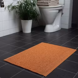 Dörrmatta enfärgad-orange