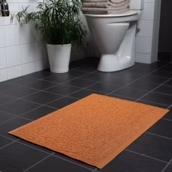 Dörrmatta enfärgad-orange