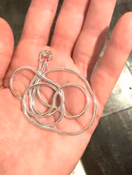 Chain 45 cm / Ormlänk, Kedja 45 cm, 925 silver