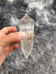 Champagne citrine, top quality, high frequency