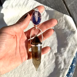 Masterpiece- Ametrine with dark Citrine Vogel