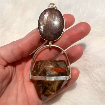 The Great Godess- Big Star Ruby with magnificent Lodolite