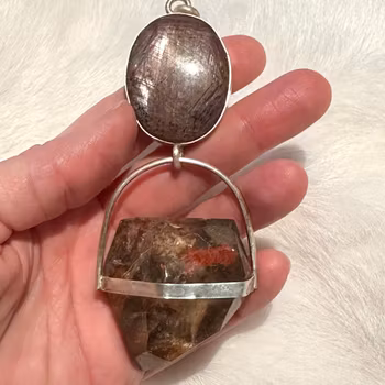 The Great Godess- Big Star Ruby with magnificent Lodolite