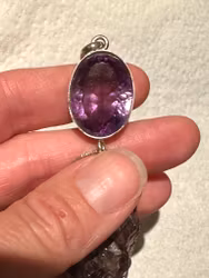Amethyst with Super Seven - Spiritual deep diver