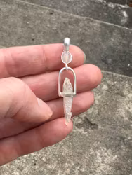 Isis-Divine soul essence - Velo Opal with raw Opal