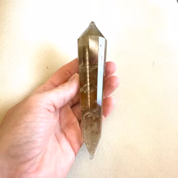 Natural citrine Vogel