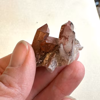 Red quartz - fire and dragons