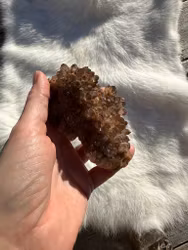 Red quartz, Fire Quartz from Marocko