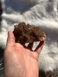 Red quartz, Fire Quartz from Marocko