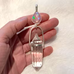 Sarafia- Sophia, The illuminated collection.  Opal with Clear Quartz Vogel
