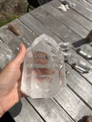 Clear quartz light portal