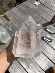 Clear quartz light portal