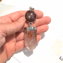 Star Ruby with Lithium Quartz-