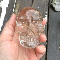 Citrine crystal skull- Chris