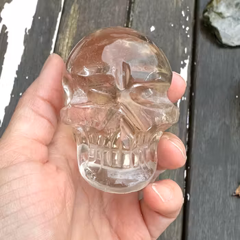 Citrine crystal skull- Chris