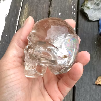 Citrine crystal skull- Chris