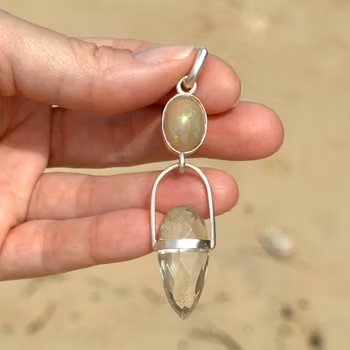 Light Dragon of Ra – awaken the New Earth light - Golden velo opal with citrine dragon egg