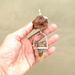 Blood of the World Tree – Awakening the Ancient Healer Within- Amber with Quan Yin Lodolite