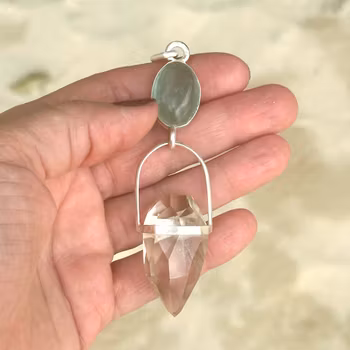 The Return of the Water Dragons — A Call to Restore the Sacred Order   Aquamarine with Lodolite Dragon Egg