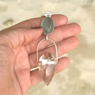 The Return of the Water Dragons — A Call to Restore the Sacred Order   Aquamarine with Lodolite Dragon Egg