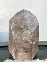 Smokey Lodolite Dow crystal tower