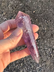 Dark Amethyst Vogel crystal