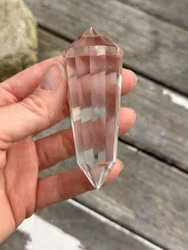Clear Quartz Vogel crystal