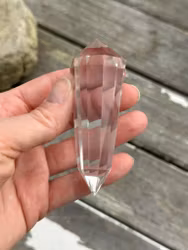 Clear Quartz Vogel crystal