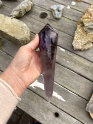 Largr amazing Amethyst Vogel crystal