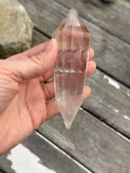 Light champagne citrine Vogel crystal