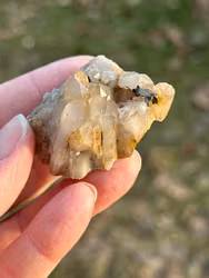 Small Quartz crystal cluster from Sweden