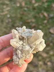 Clear Quartz crystal cluster from Sweden