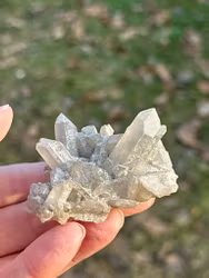 Clear Quartz crystal cluster from Sweden