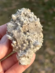 White dragon Quartz cluster