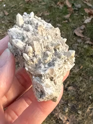 White dragon Quartz cluster