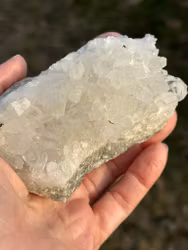 Clear Quartz crystal from Brazil