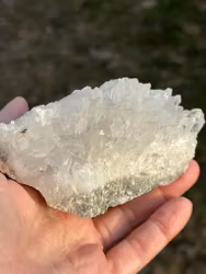 Clear Quartz crystal from Brazil