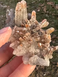 Magical red Quartz cluster collectors item