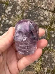 Amethyst skull