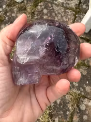 Amethyst skull