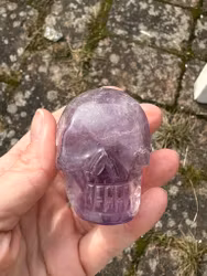 Amethyst skull