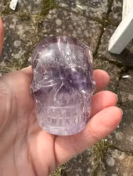 Amethyst skull