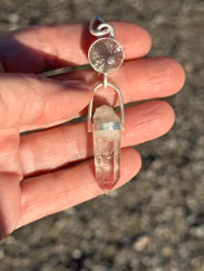 The Light Beneath the Mountain  Clear Quartz Light Portal with Clear Quartz from Jämtland, Sweden