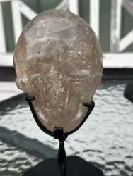 Arcturian ritilated quartz skull
