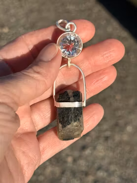 Take Back Your Power  Soul Retrieval - Light Portal  Clear Quartz, Black Tourmaline & Quartz from Sweden