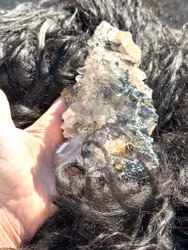 Rutilated quartz with extra everything