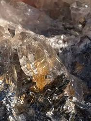 Rutilated quartz with extra everything