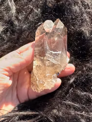 Rutilated Quartz cluster